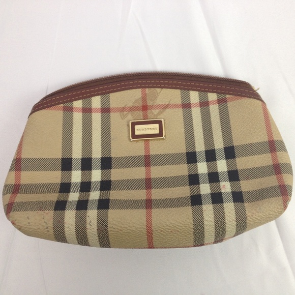 Vintage Burberry cosmetic bag - Picture 1 of 8